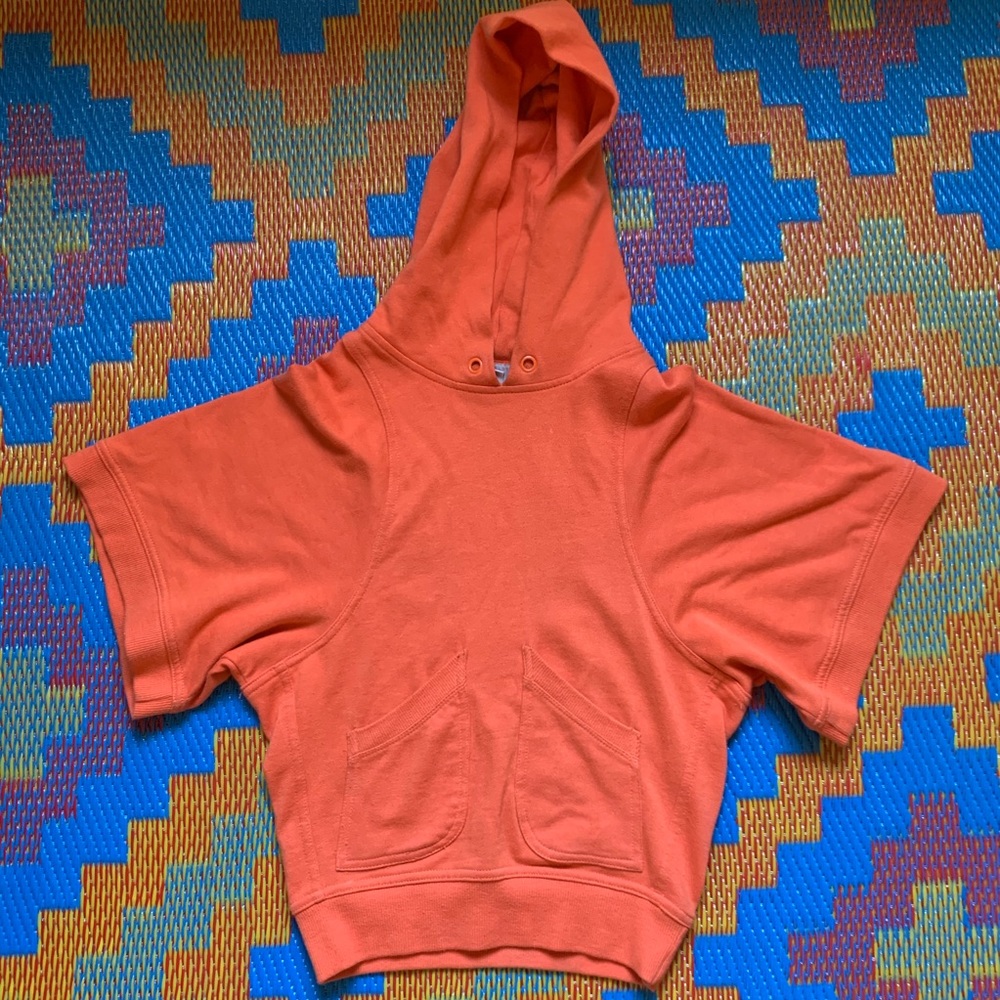 Stella McCartney Gap Orange Batwing Hoodie